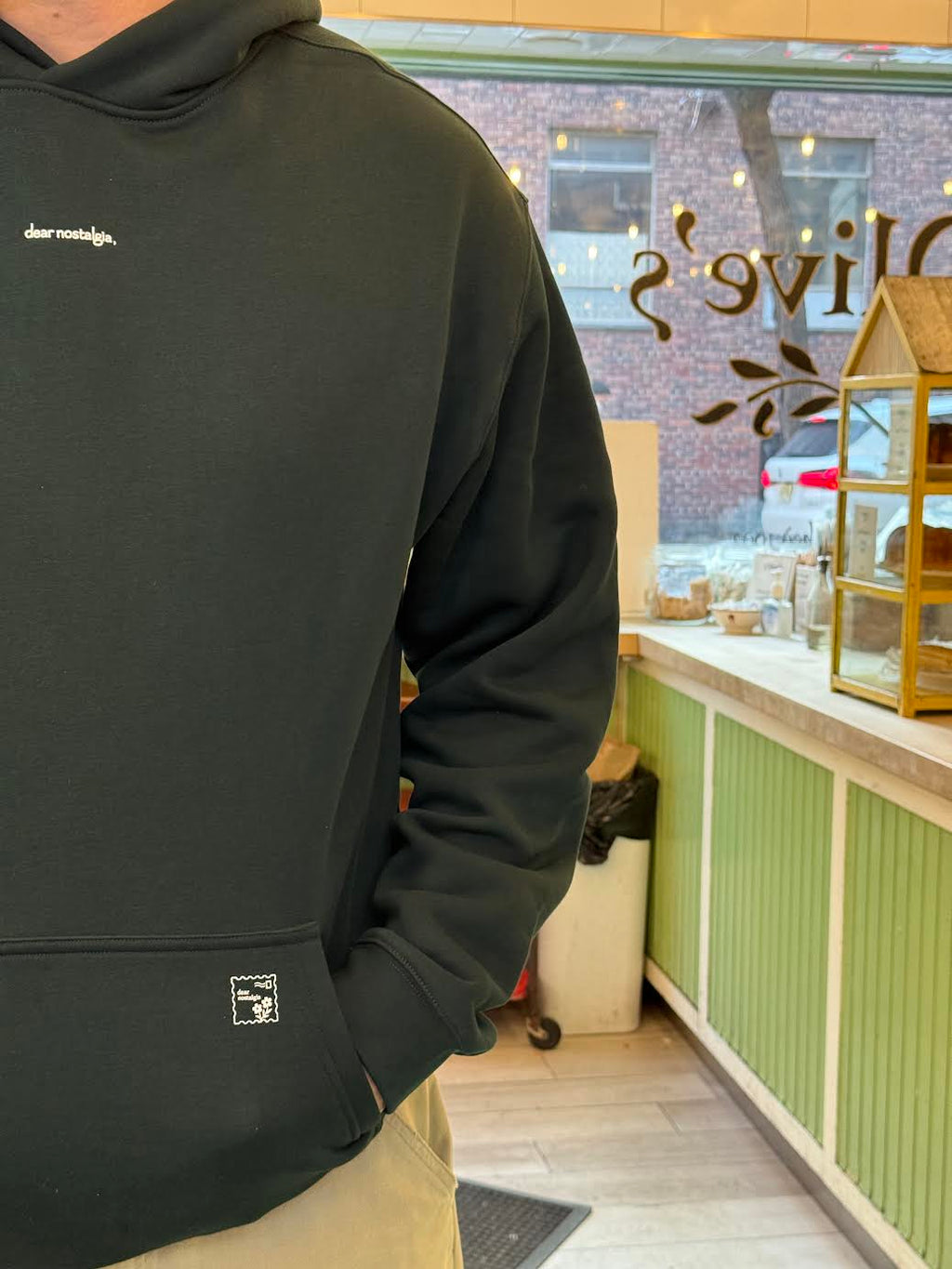 Dear Hoodie - Forest Green