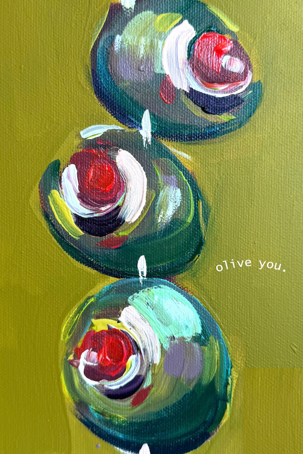 The Community - Our Monthly Postcard Delivery - ‘No. 012 - Olive You'