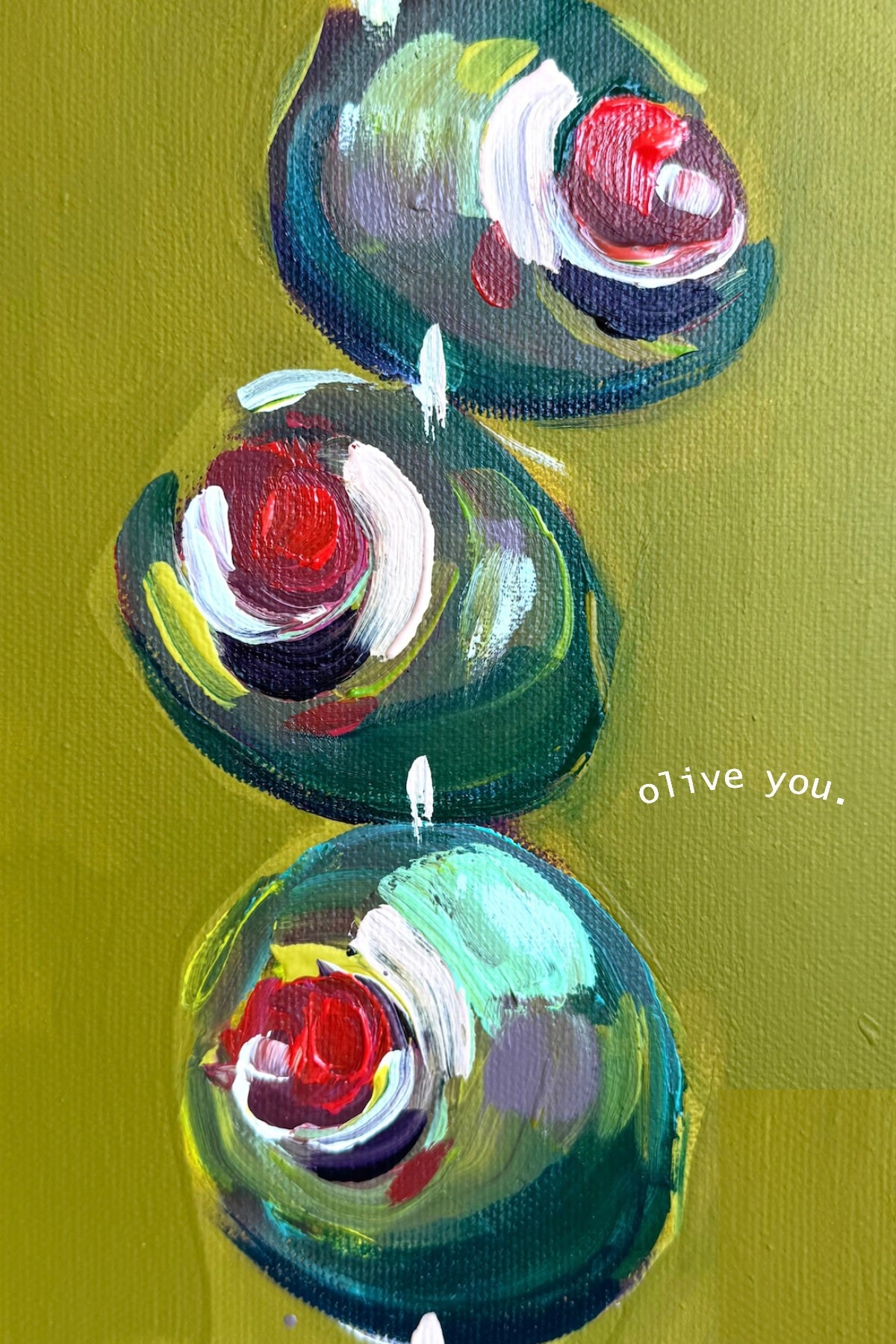The Community - Our Monthly Postcard Delivery - ‘No. 012 - Olive You'