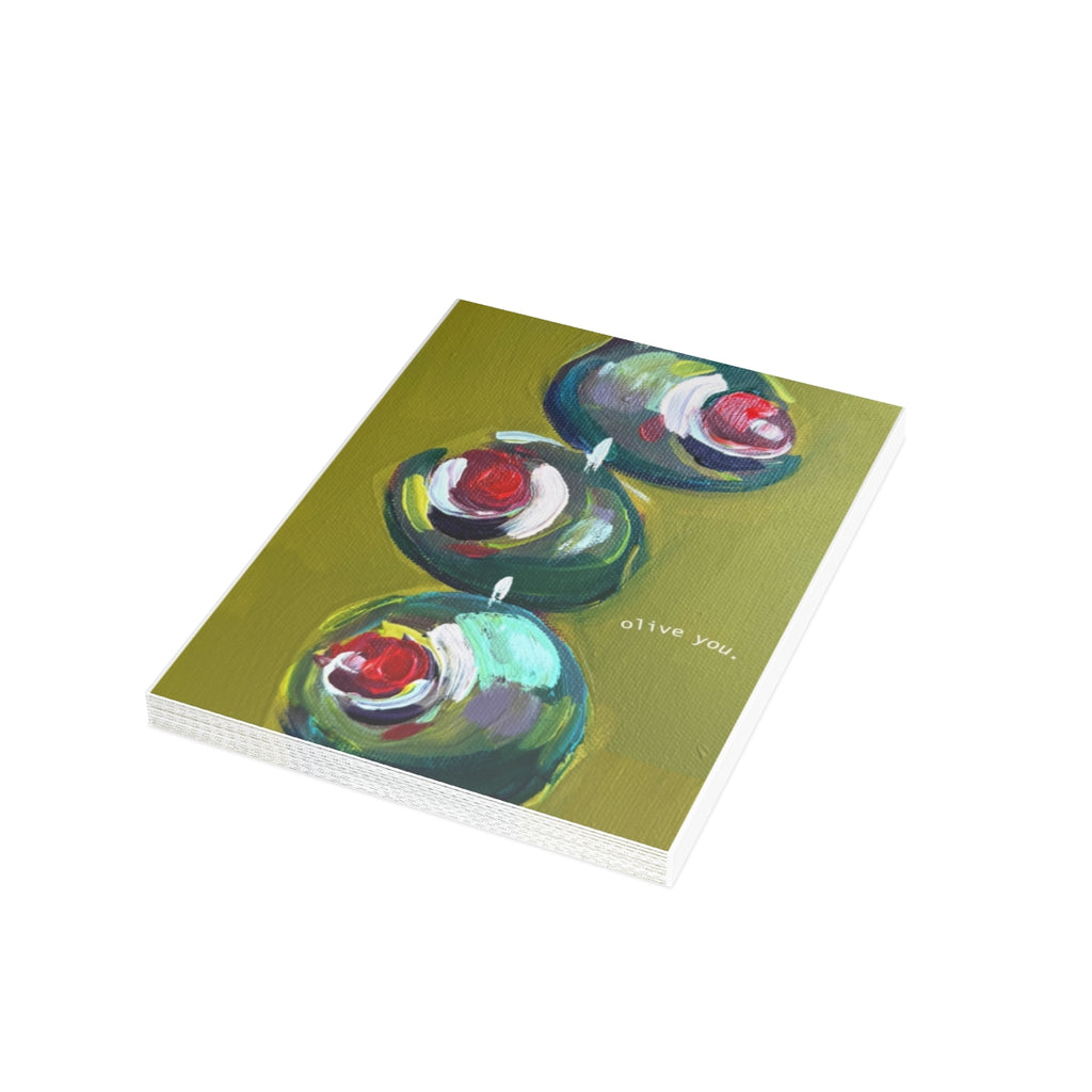 The Community - Our Monthly Postcard Delivery - ‘No. 012 - Olive You'