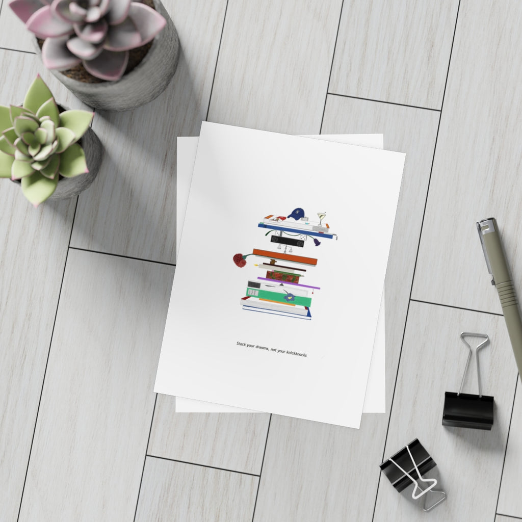 No. 002 - Stack Your Dreams Not Your Knickknacks