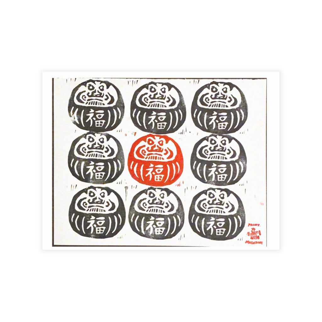 No. 003 - Daruma-San - Sashi Sakamoto