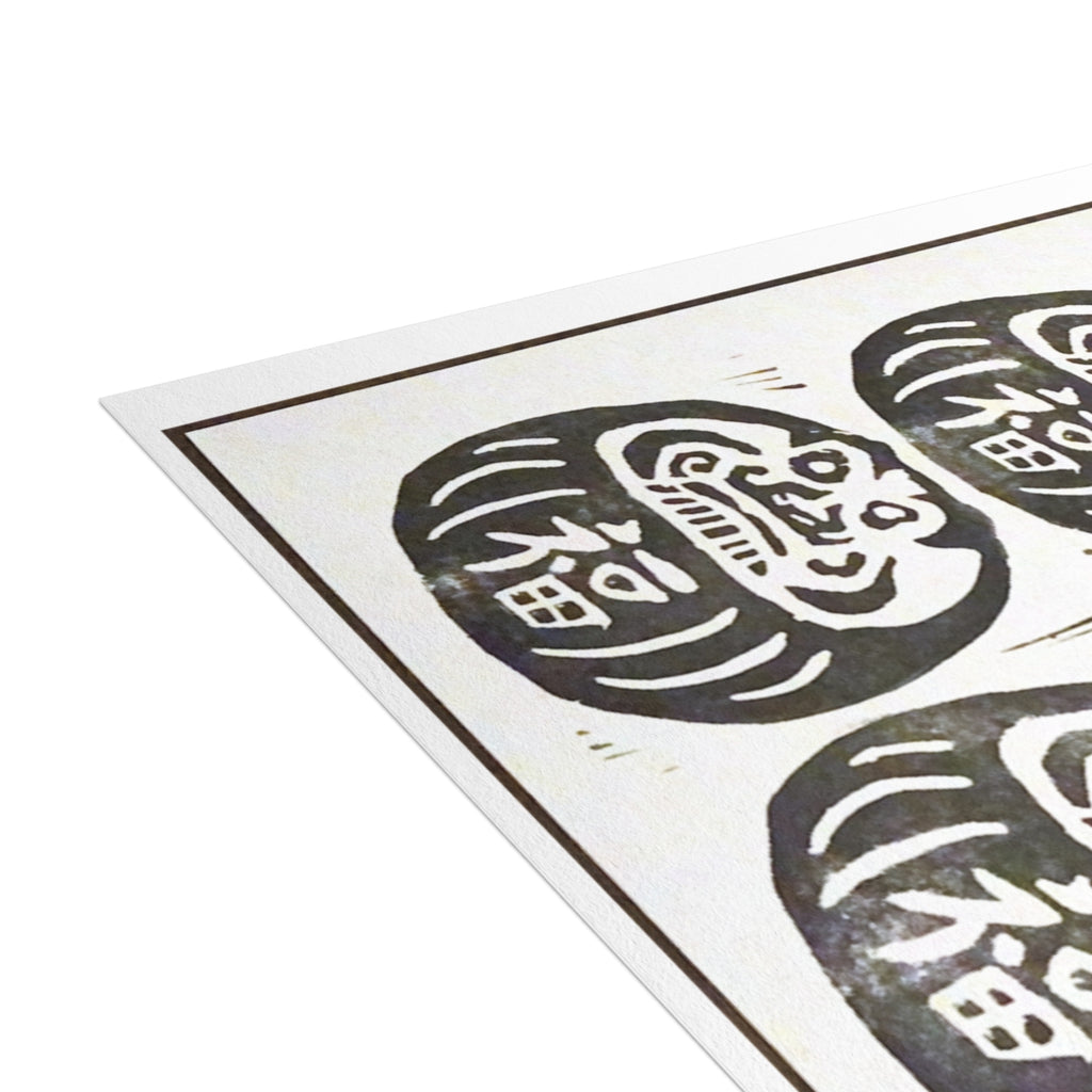 No. 003 - Daruma-San - Sashi Sakamoto